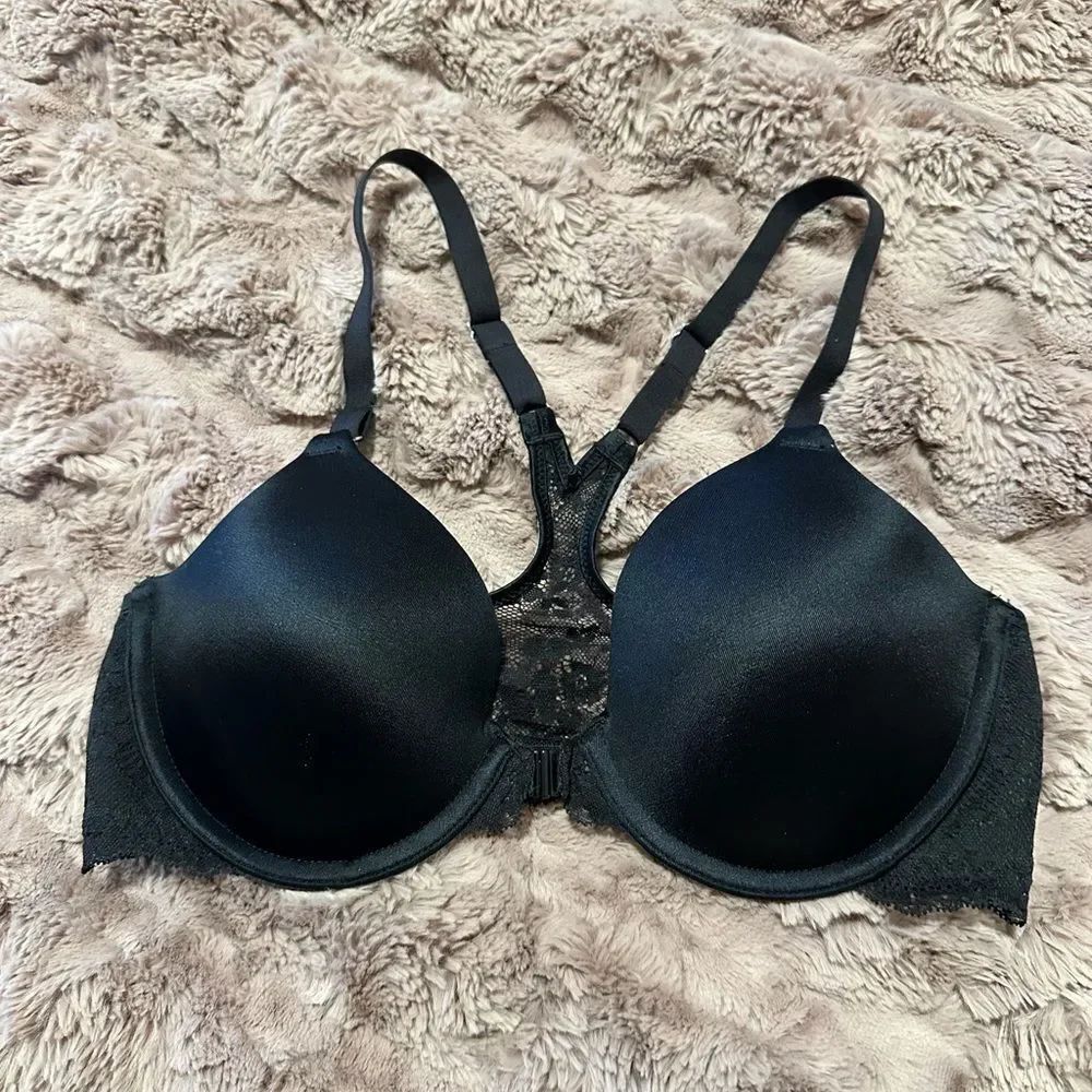 Maidenform Black Lace Detail Bra